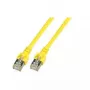 Tīkla kabelis EFB Elektronik RJ45 S/FTP Cat5e 3 m dzeltens