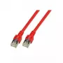 Tīkla kabelis EFB Elektronik RJ45 S/FTP Cat5e sarkans 0.5 m