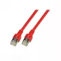 Tīkla kabelis EFB Elektronik K5458.1,5 RJ-45 Cat5e 1 m sarkans