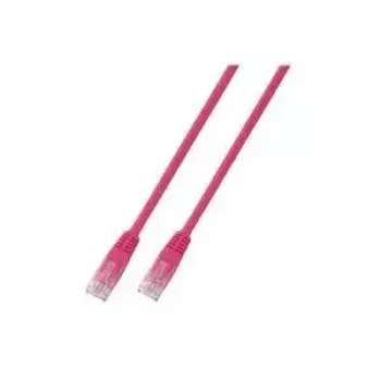 Tīkla kabelis EFB Elektronik RJ45 U/UTP Cat.5e 2m fuksīna