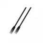 Tīkla kabelis EFB Elektronik 1m Cat6 RJ-45 U/UTP Melns