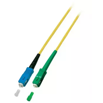 Optiskās šķiedras kabelis EFB Elektronik O0928.3, OS2, SC–SC, 3 m, 9 µm, dzeltens, pilnais duplekss