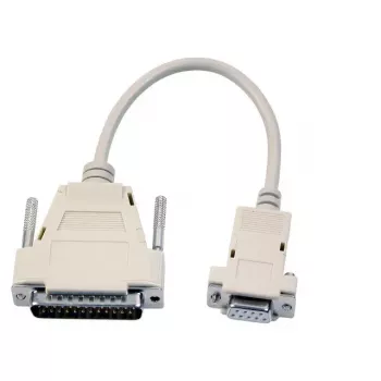 Seriālais kabelis EFB Elektronik EK125.2 Bēšs 2m DB25 DE-9
