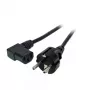 Kabelis EFB Elektronik Schuko 180° - C13 90° 5m