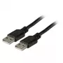 USB Kabelis EFB Elektronik USB 2.0 A / A 3m Melns