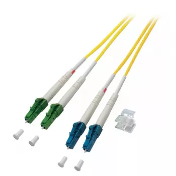 Optiskās šķiedras kabelis EFB Elektronik O0384.15 LC OS2 15 m Dzeltens