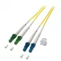 Optiskās šķiedras kabelis EFB Elektronik O0384.3 LC OS2 3 m Dzeltens