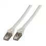 Tīkla kabelis EFB Elektronik K5537GR.20 RJ-45 Cat6a 20 m Balts