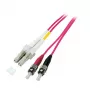 Optiskās šķiedras kabelis EFB Elektronik LC-ST 50/125µ InfiniBand 20 m