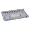 Patch panel 1U EFB Elektronik B71006.12OM4 — ST optiskie savienotāji, metāls, 483×44,5×244 mm