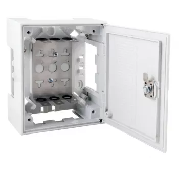 Elektrokārba EFB Elektronik 46025.4 Pelēka Platums 140mm Dziļums 76mm Augstums 170mm