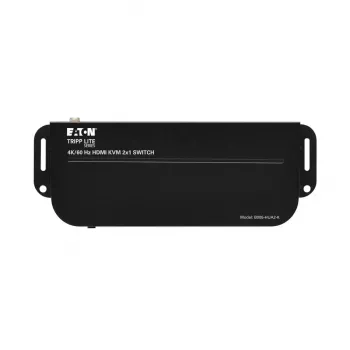 KVM slēdzis 2 portu HDMI/USB Tripp Lite B005-HUA2-K — 4K 60 Hz, HDR, HDCP 2.2, IR, USB koplietošana, 1,2 m kabeļi