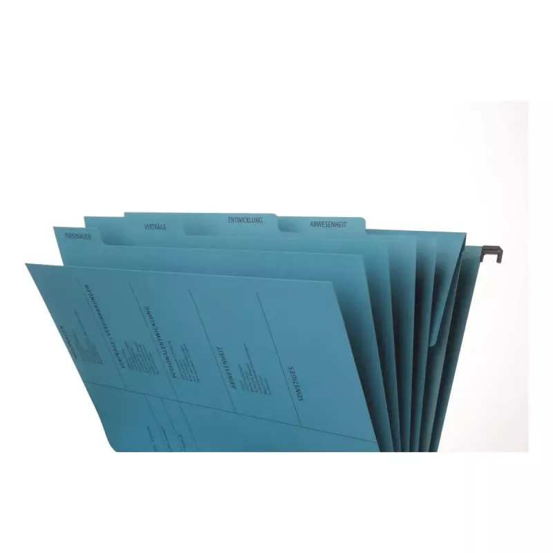 Iekaramā mape Pagna 44105-02 A4 kartons zila