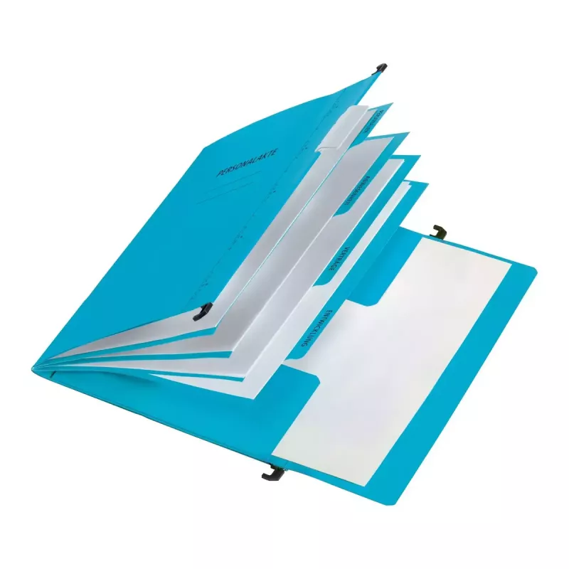 Iekaramā mape Pagna 44105-02 A4 kartons zila