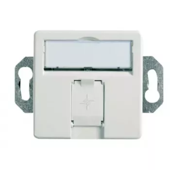 Telegärtner kontaktligzda RJ-45 Cat6a J00020A0507, balta, ABS/tērauds/cinks, 70×50×43,2 mm
