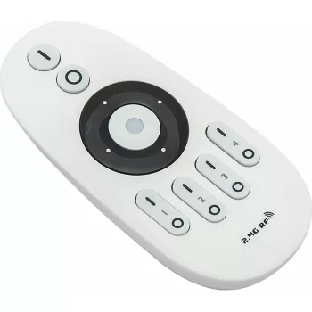 Pie sienas montējams CCT LED kontrolieris MiBoxer FUT007 Mi-Light 4 zonām ar pogu vadību
