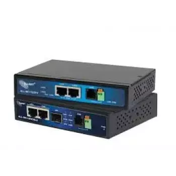 VDSL2 punkts-punkts komplekts ALLNET ALL-MC116VDSL2 Master + Slave PoE pāris