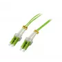 Šķiedru optiskais kabelis Synergy 21 S215501 10 m 2x LC Zaļš