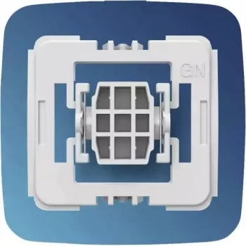 Adapteris Gira jaunās paaudzes gaismas slēdžiem eQ-3 Homematic IP — pogas, bezvadu, balta plastmasa, 55×21×51 mm