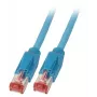 Tīkla kabelis EFB Elektronik K8708BL.5 RJ-45 Cat6a 5 m Zils