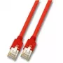 Tīkla kabelis EFB Elektronik RJ45 (X) S/FTP Cat5e sarkans 2 m