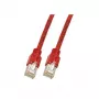 Tīkla kabelis EFB Elektronik K8012.3 RJ-45 Cat5e 3 m sarkans