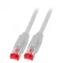 Tīkla kabelis EFB Elektronik S/FTP RJ-45 Cat.6A Pelēks 15 m