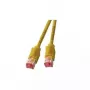 Tīkla kabelis EFB Elektronik RJ45 S/FTP Cat6a RJ-45 SF/UTP 7,5 m dzeltens