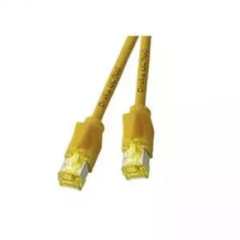 Tīkla kabelis EFB Elektronik RJ45 S/STP Cat6a 1 m Dzeltens