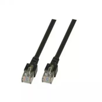 Tīkla kabelis EFB Elektronik Cat5e RJ-45 10m Melns