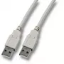 USB kabelis EFB Elektronik 5m USB 2.0 M/M pelēks