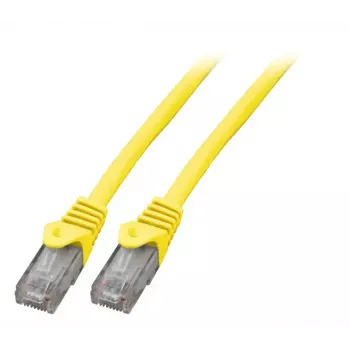 Tīkla kabelis EFB Elektronik K8104GE.7,5 RJ-45 Cat6 7,5 m dzeltens