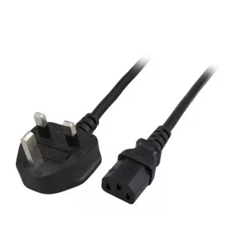 Barošanas kabelis EFB Elektronik EK484.2 Melns 2 m