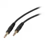 Audio kabelis EFB Elektronik K5813SW.10 10 m 3,5 mm melns
