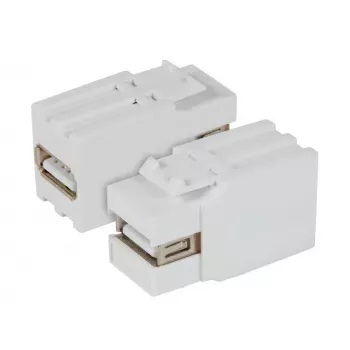 Keystone modulis EFB Elektronik EB498V2 plakans balts