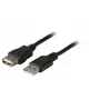 USB vads EFB Elektronik K5220SW.1 1 m USB A melna krāsa