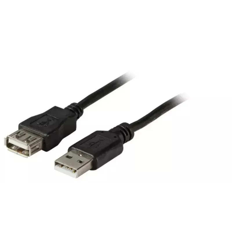 USB kabelis EFB Elektronik K5220SW.3 3m USB A Melns