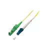 Optiskās šķiedras kabelis EFB Elektronik O1420.2, OS2 vienmoda, 2 m, E-2000 (LSH) uz LC, I-V(ZN) H, dzeltens