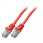 Tīkla kabelis EFB Elektronik K8104RT.1,5 RJ-45 Cat6 1,5m sarkans