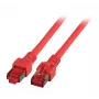 Tīkla kabelis EFB Elektronik K5512.50 RJ-45 Cat6 50 m Sarkans