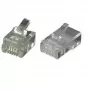 RJ45 UTP savienotājs EFB Elektronik E-MO 8/8 SF caurspīdīgs