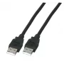 USB kabelis EFB Elektronik K5204.0,5 0,5 m USB 2.0 melns