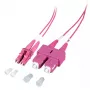 Optiskās šķiedras kabelis EFB Elektronik O0323.1-1.2 1m 2x SC 2x LC