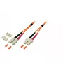 Optiskās šķiedras kabelis EFB Elektronik O6413.35 35 m SC Oranžs