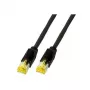 Tīkla kabelis EFB Elektronik K3130.3 RJ-45 Cat6a 3 m Melns