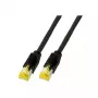 Tīkla kabelis EFB Elektronik K3130.5 RJ-45 Cat6a 5 m Melns