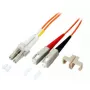 Optisko šķiedru kabelis EFB Elektronik O0320.40 40 m LC SC oranžs
