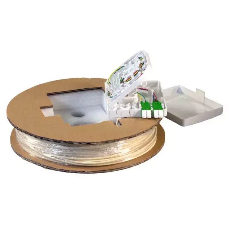 EFB Elektronik 53670.40 InfiniBand optiskās šķiedras kabelis 40 m LC Balts