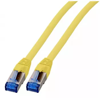 Tīkla kabelis EFB Elektronik K5525FGE.10 RJ-45 Cat6a 10 m dzeltens