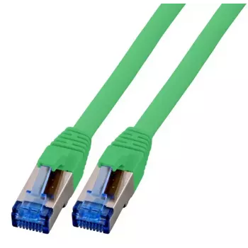 Tīkla kabelis EFB Elektronik K5525FGN.0,5 RJ-45 Cat6a 0,5 m Zaļš